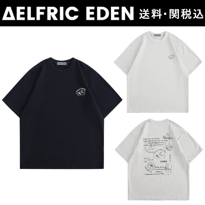 【Aelfric Eden】フットプリント Tシャツ