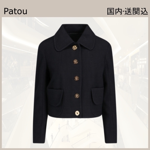 素敵★Patou クロップド ツイードジャケット