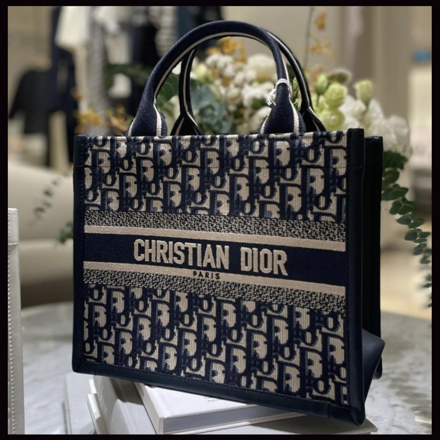【2way可能！持ち歩きやすい♪】Dior トートバッグ