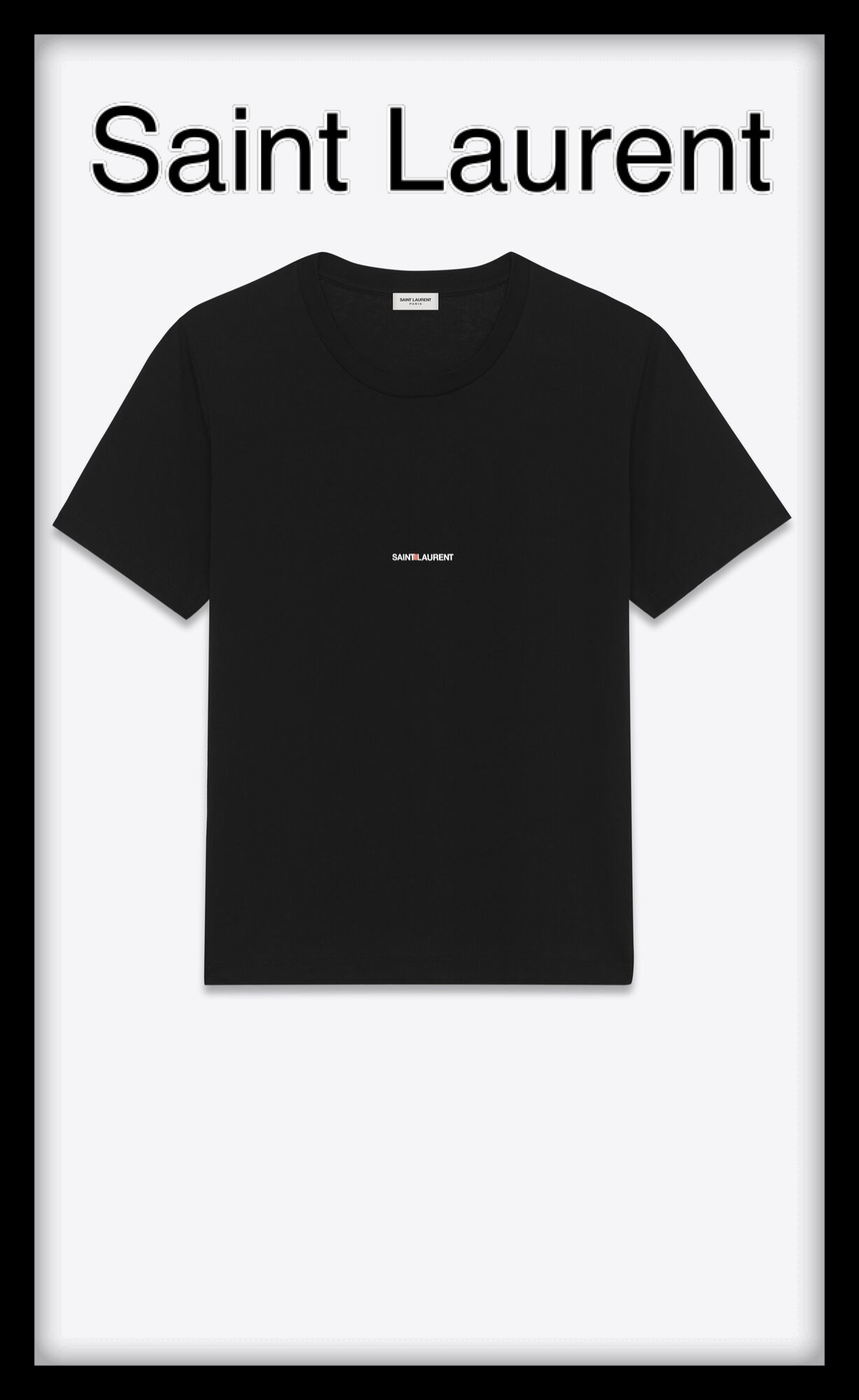SAINT LAURENT ショートスリーブ Ｔシャツ