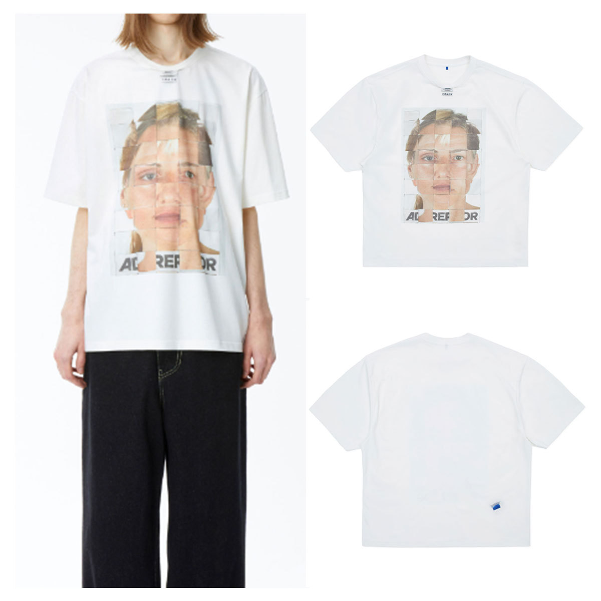 Tシャツ・カットソー ADER ERROR Montage t-shirt 02 4FT618