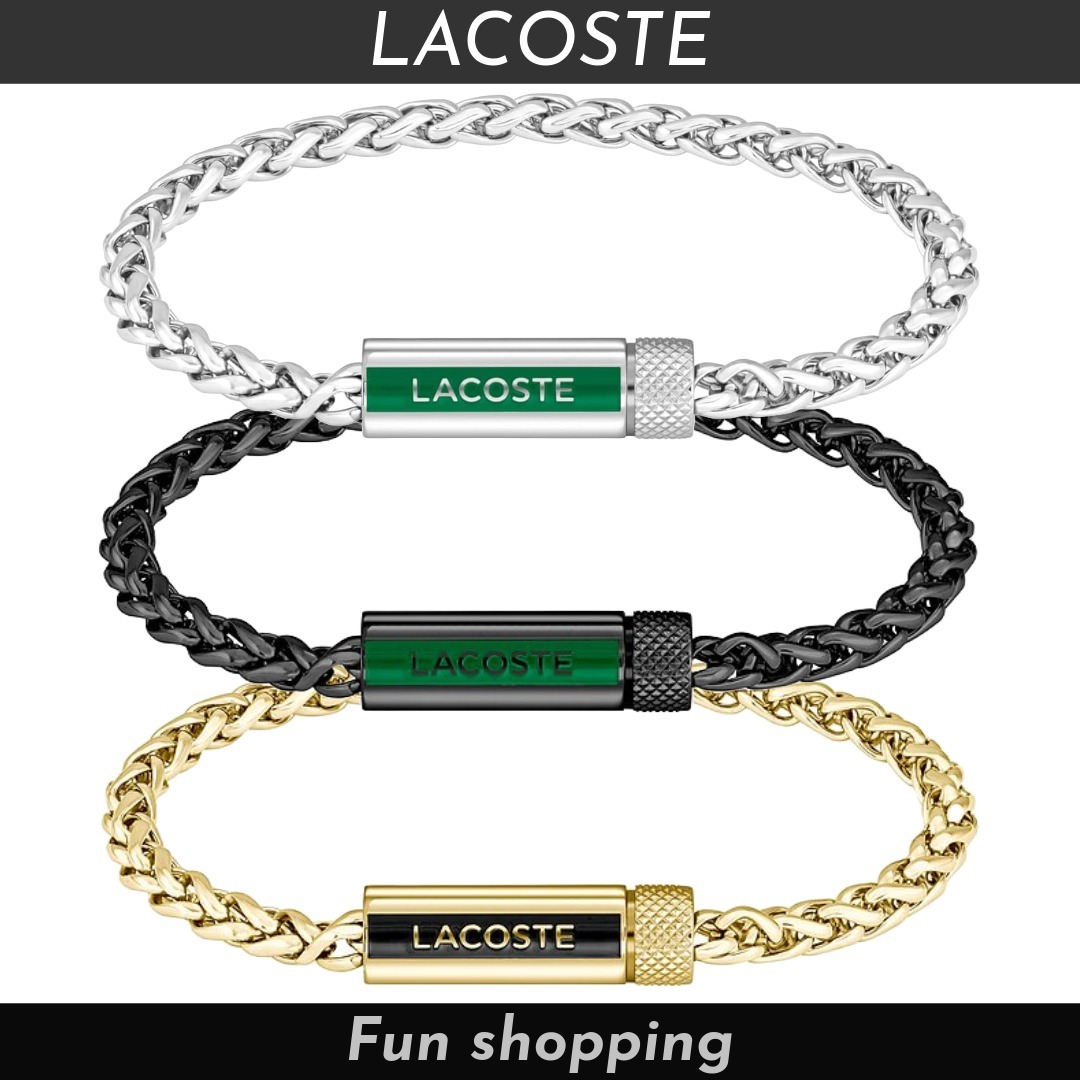 【LACOSTE】チェーンブレスレット