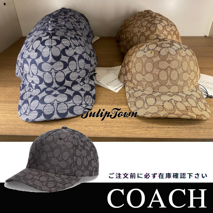 【Coach 】ベースボール ハット 在庫確認下さい
