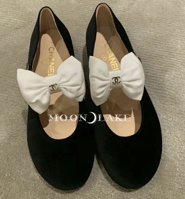 《24A★》CHANEL メリージェーン ベルベット