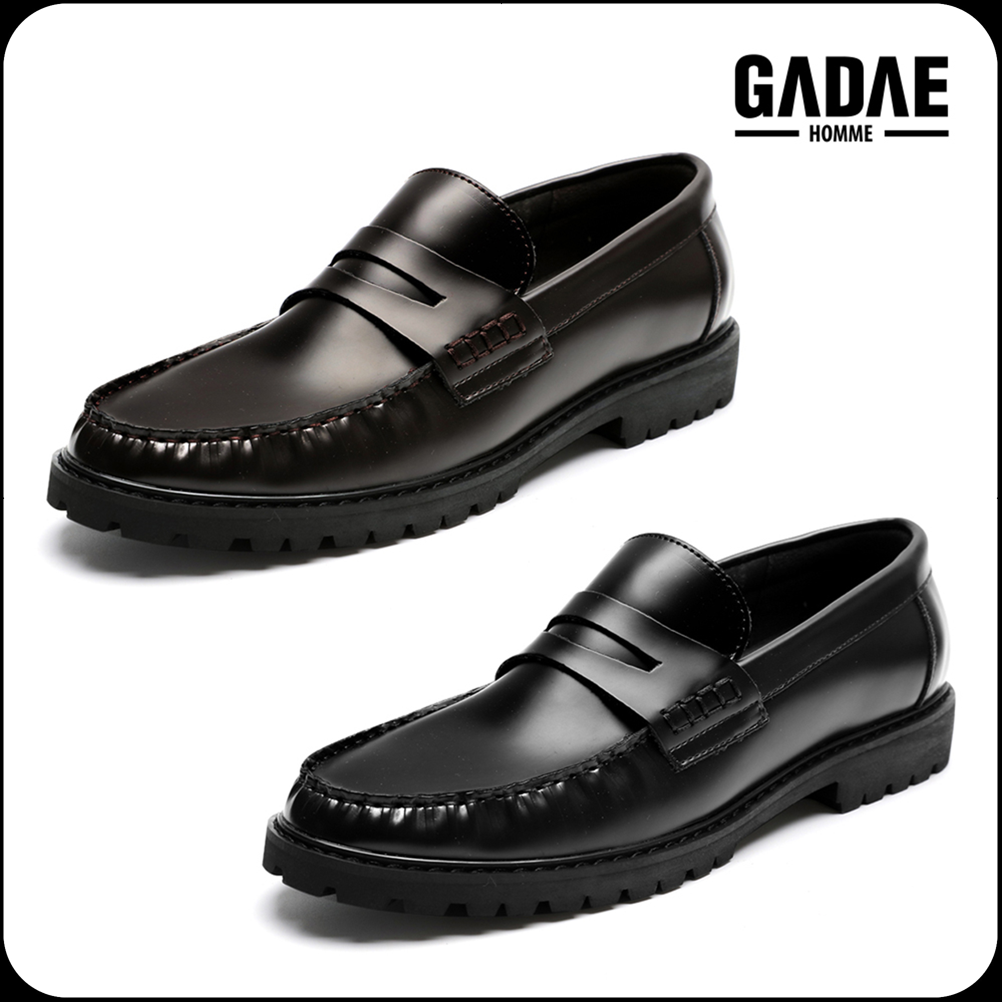[GADAE]★24SS★韓国人気★Penny shirring loafer GDH536