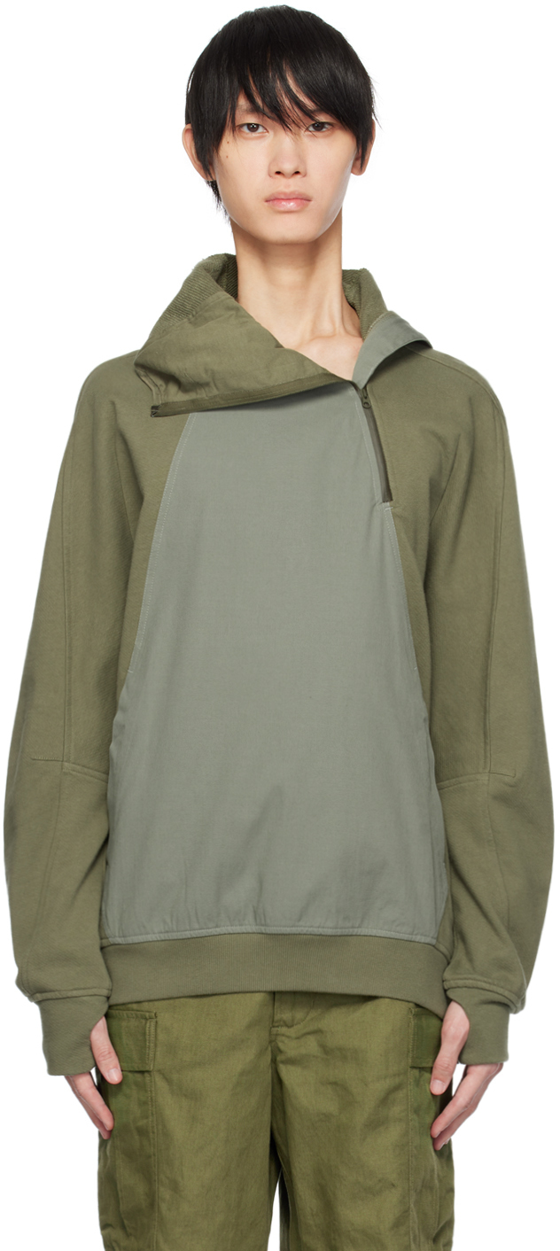 【関税込み】Maharishi グリーン Shinobi スウェットシャツ