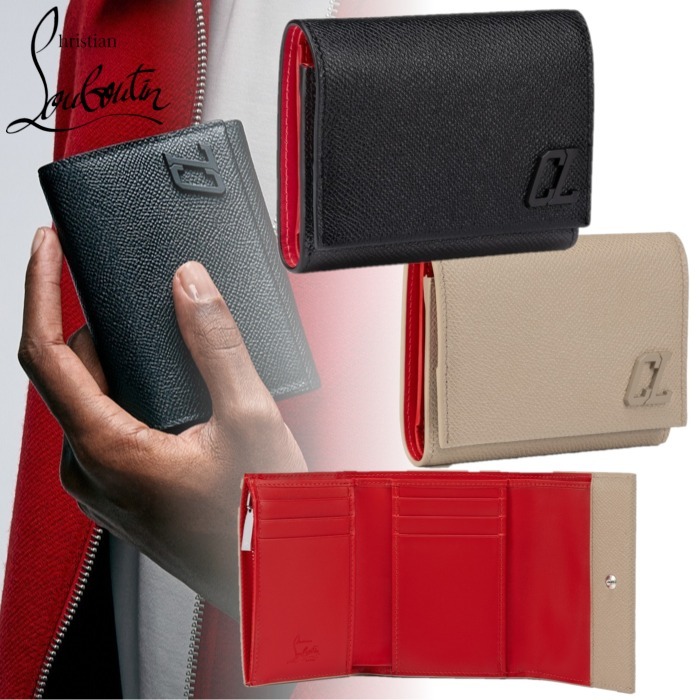 国内直営**Christian Louboutin** Groovy Wallet 三つ折り財布