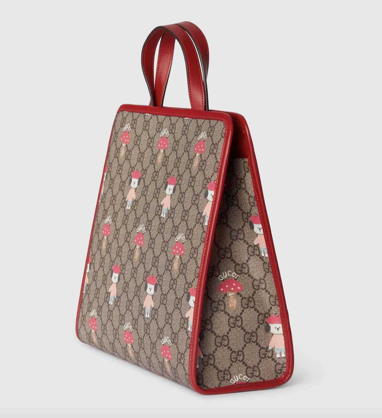 ギフトにも♪【国内発送★GUCCI】GUCCI プリント トートバッグ 大人もOK♪ギフト♪【国内発送☆GUCCI】プリント トートバッグ