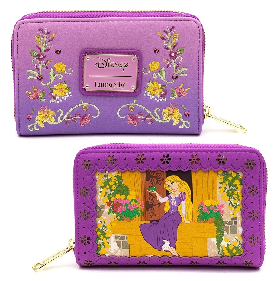 特価◆Loungefly◆ディズニー ラプンツェル 折りたたみ財布