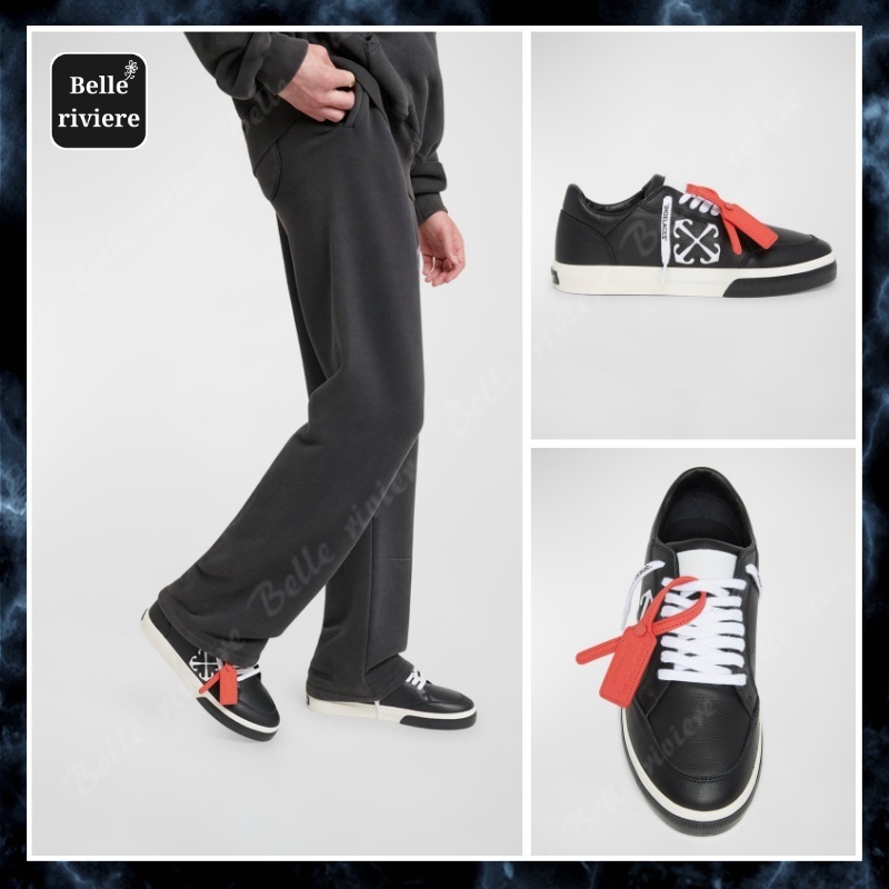 24PF new/Off-White バルカナイズドスニーカー Sneakers Black