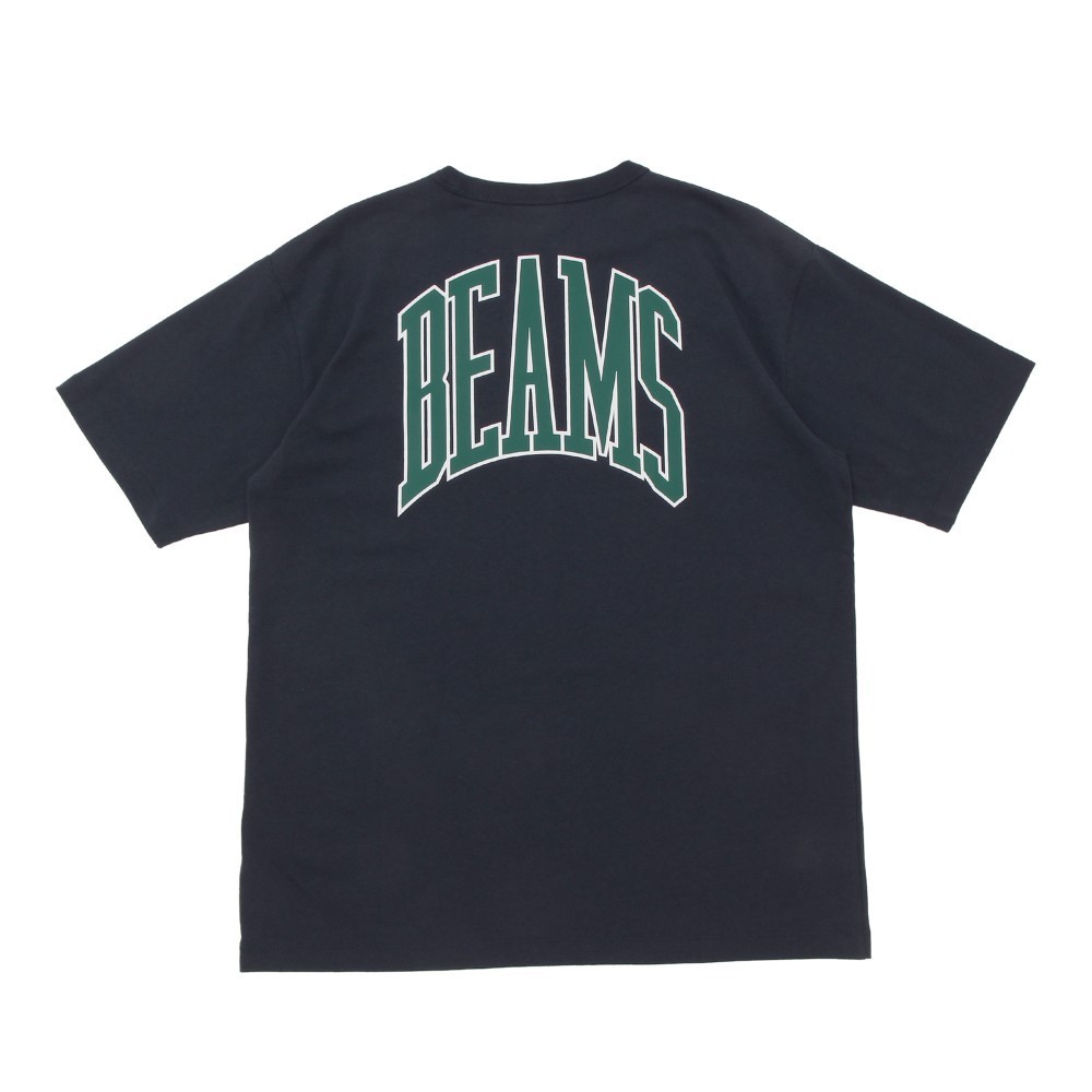 Sサイズ BEAMS CHAMPION ヘビーウェイト Tシャツ ネイビー