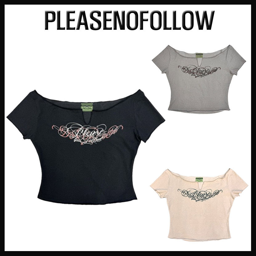 人気 ★PLEASENOFOLLOW★ FAYE VINTAGE LOGO TOP