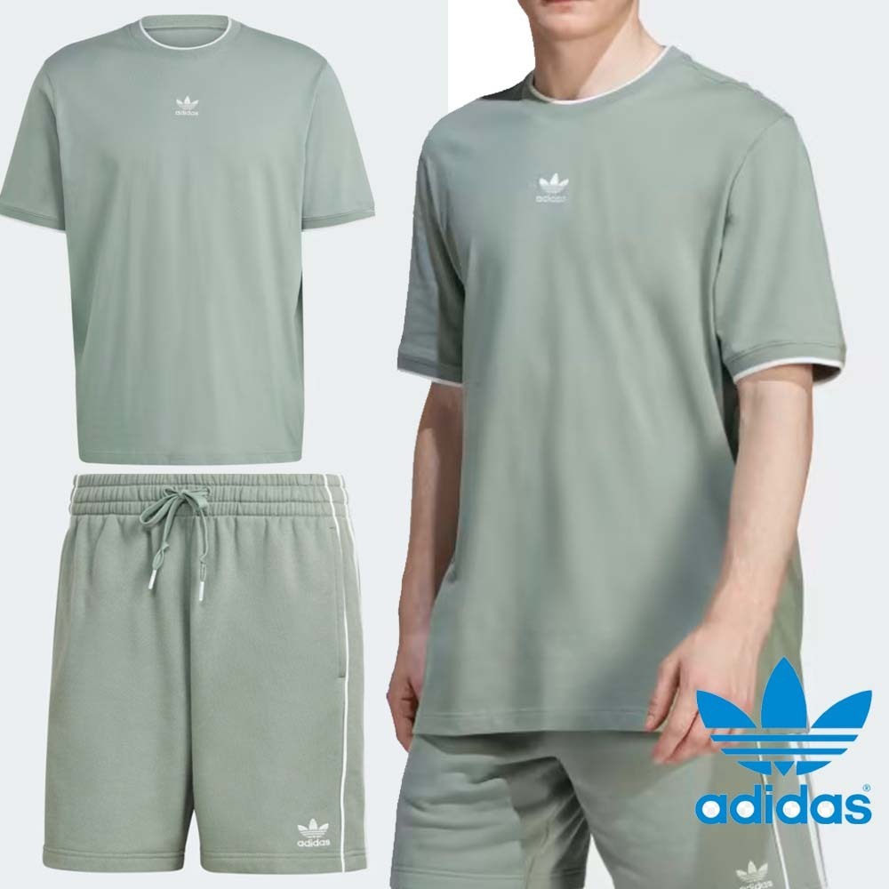 正品 adidas REKIVE アディダス 半袖Tシャツ+半ズボン セット
