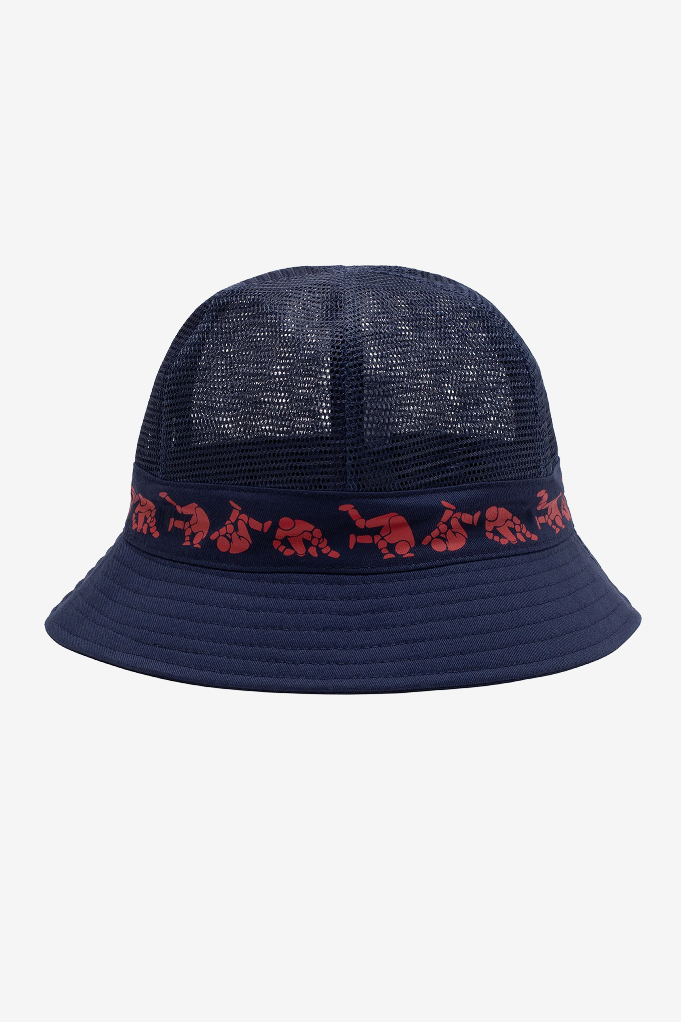 【HOCKEY】FALL GUY MESH BUCKET HAT NAVY