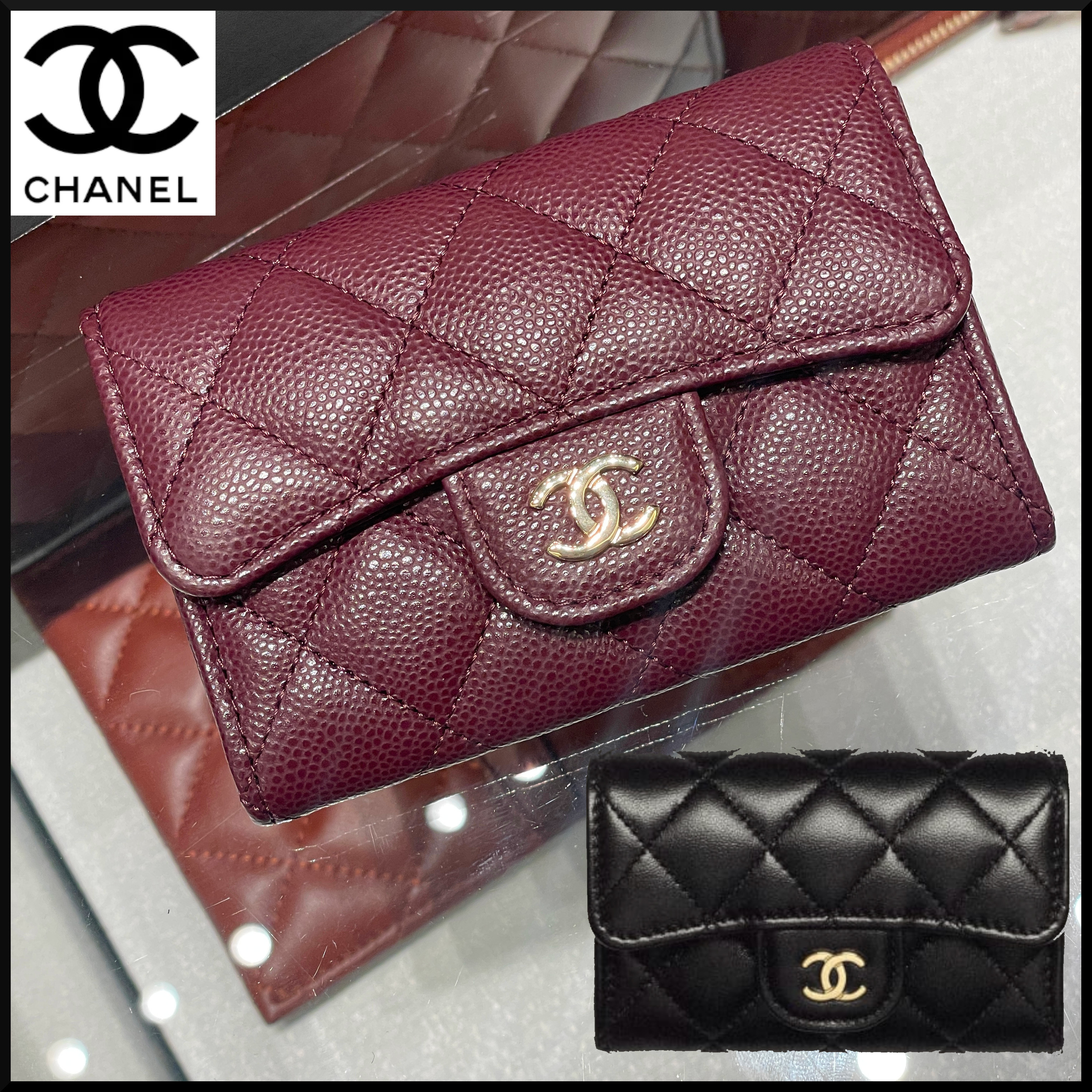 ☆大人おしゃれ☆【CHANEL】クラシック フラップ カード ケース