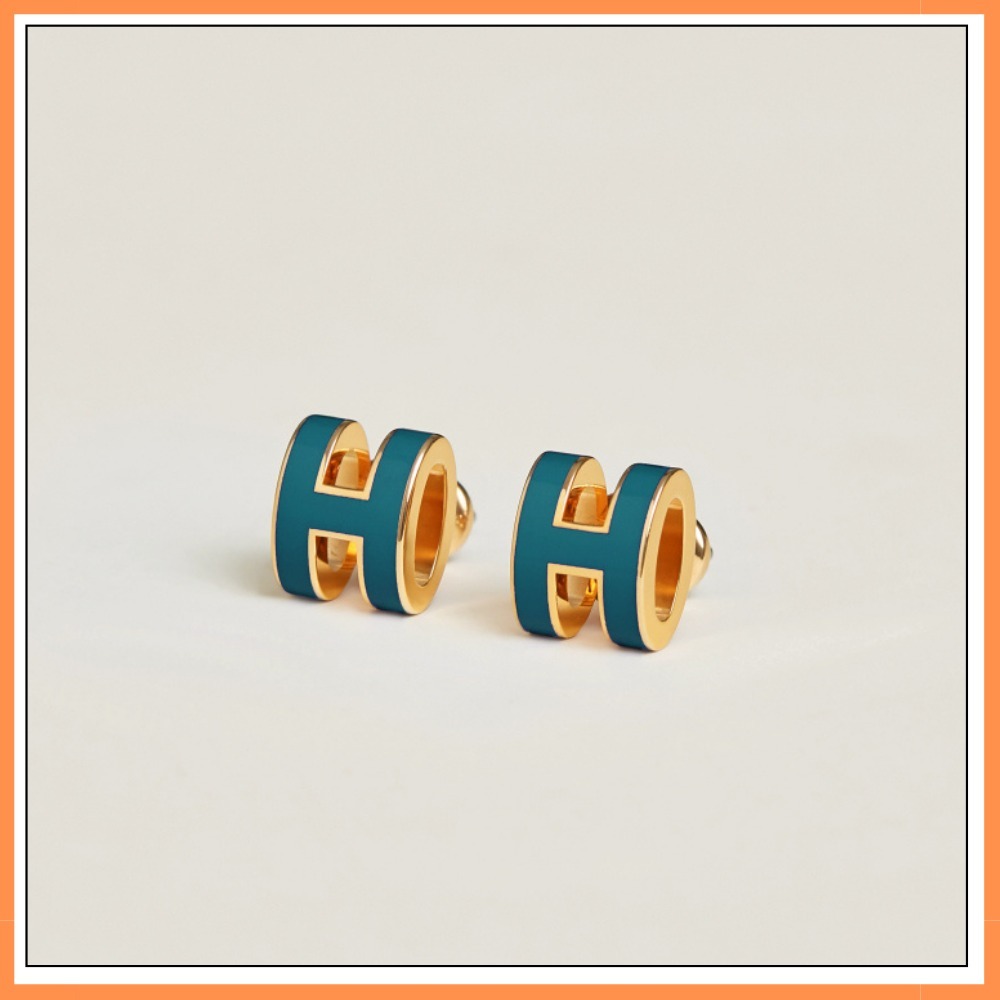 【おしゃれが一際輝く】HERMESエルメス★minipopH ピアス