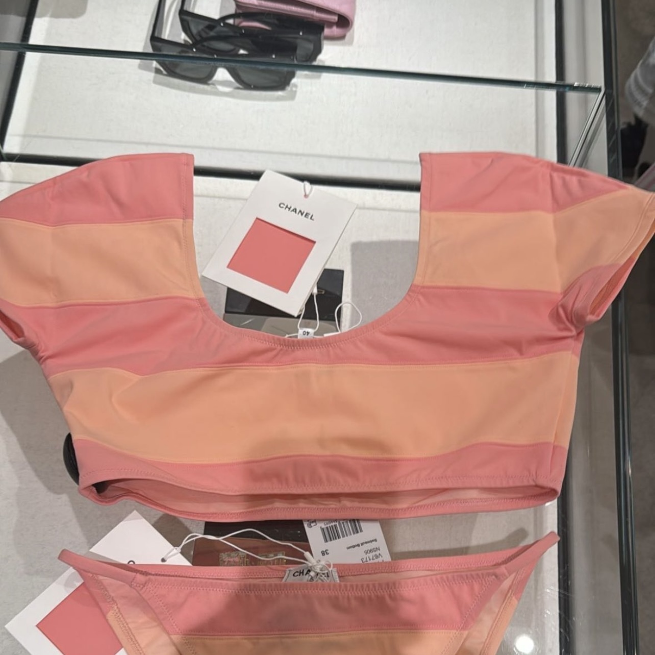 【Tシャツ感覚で着れる♪】CHANEL ココビーチ トップス 水着