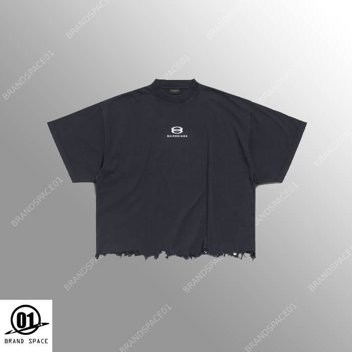 BALENCIAGA ユニティ スポーツ アイコン クロップド T シャツ