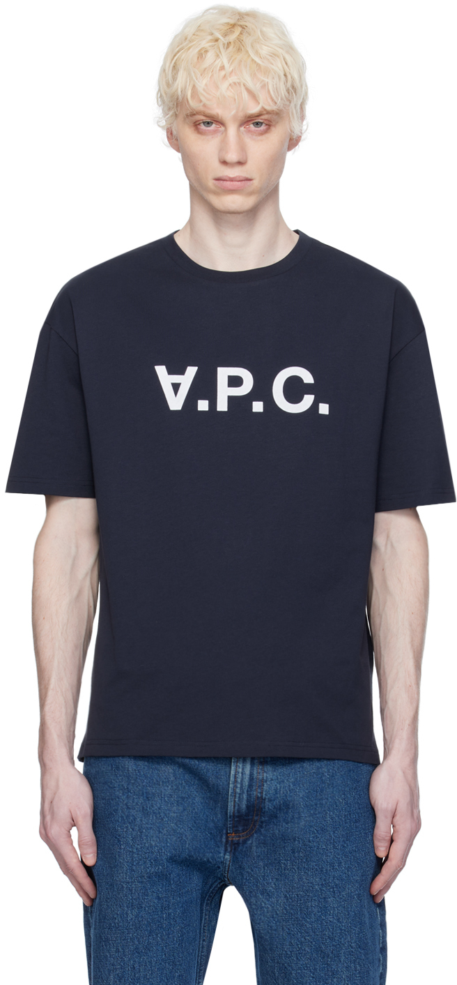 【関税込み】A.P.C. ネイビー VPC Tシャツ