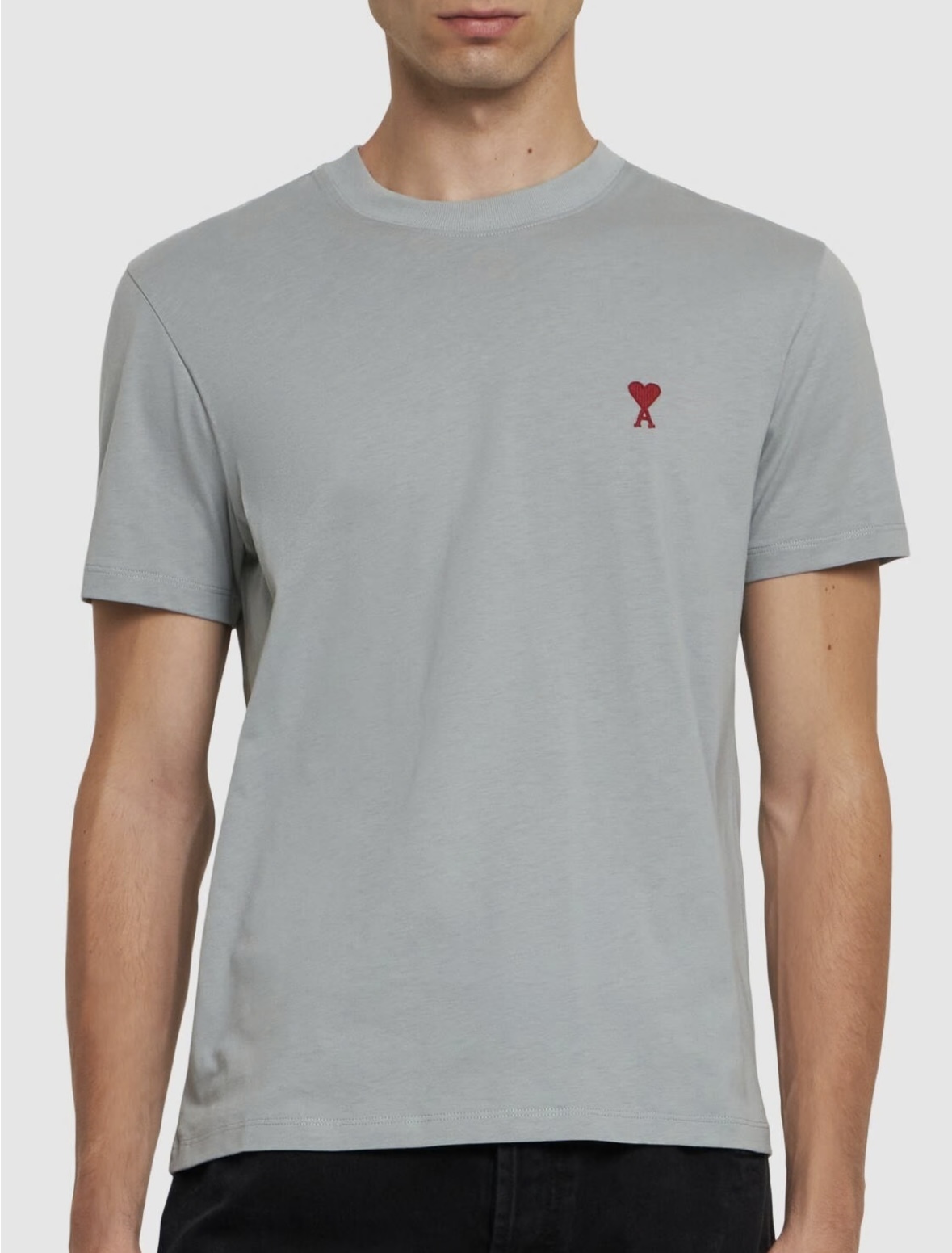 【関税&送料込】Ami Paris T-Shirt ☆関税込み☆【AMI PARIS】 Adc cotton jersey logo t-shirt