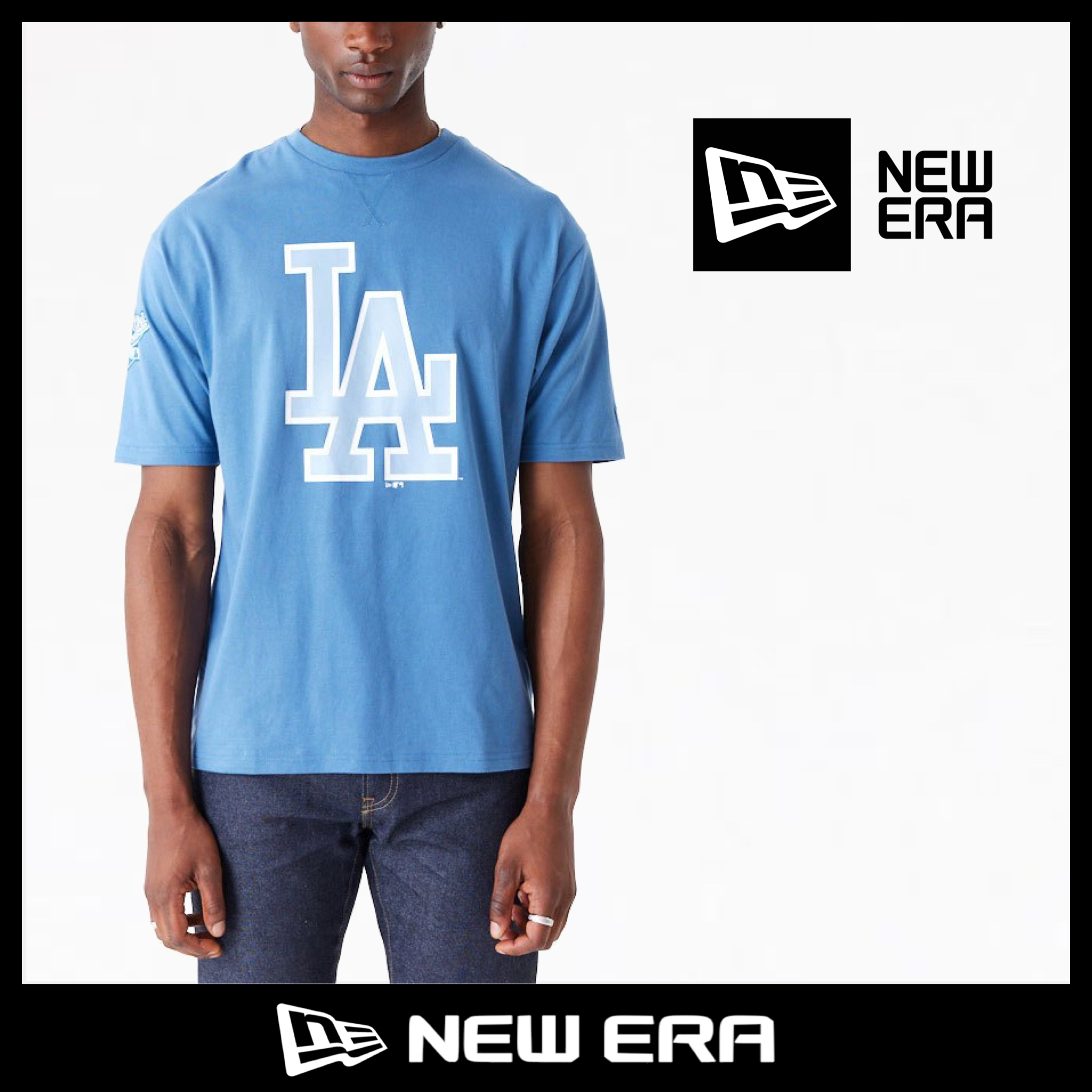 【New Era】World Series ドジャース 半袖 Tシャツ / 送料無料