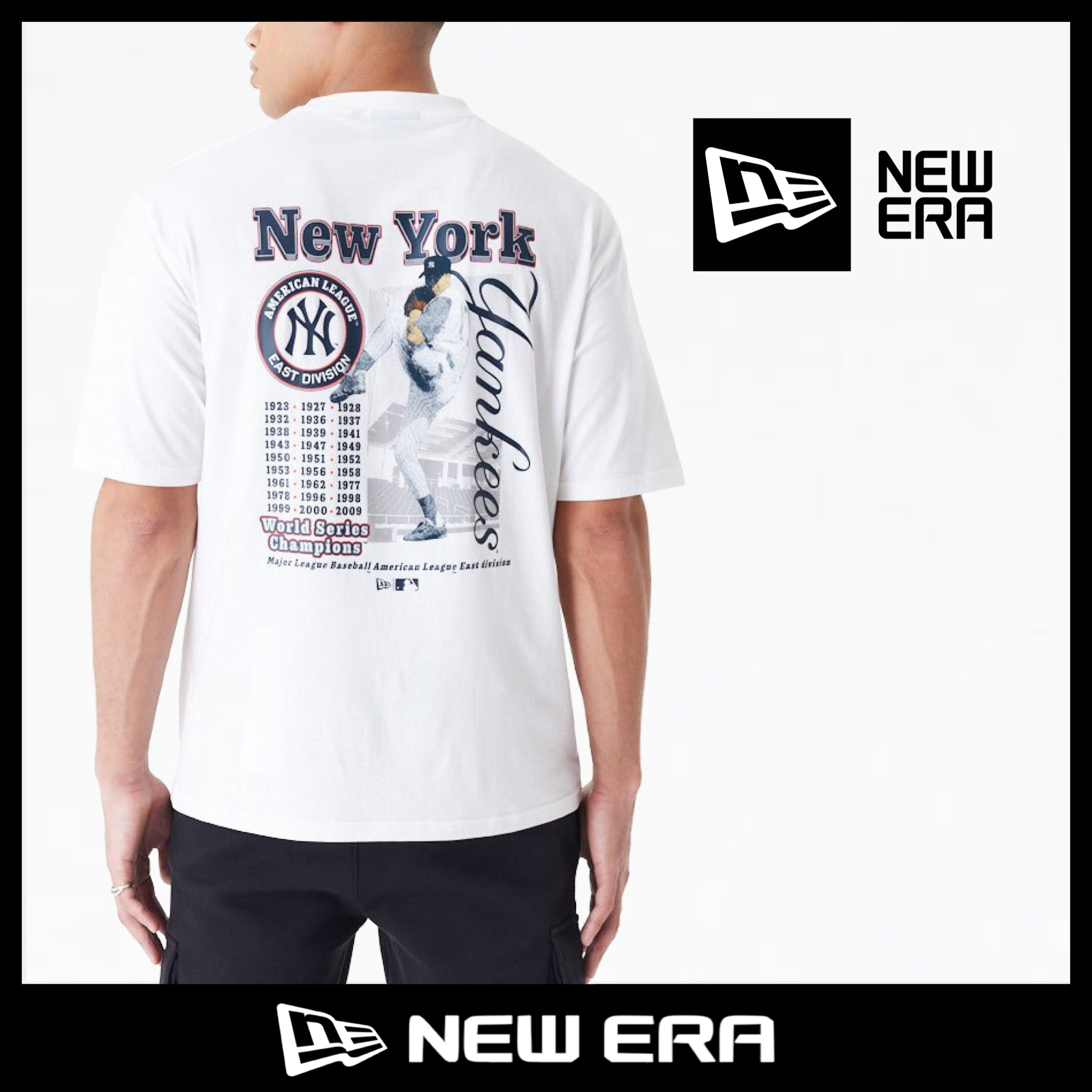 【New Era】ヤンキース グラフィック 半袖 Tシャツ / 送料無料