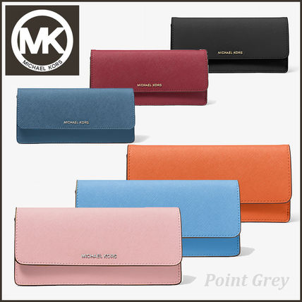 新品】MICHAEL KORS マイケルコース 長財布 財布 ワインレッド