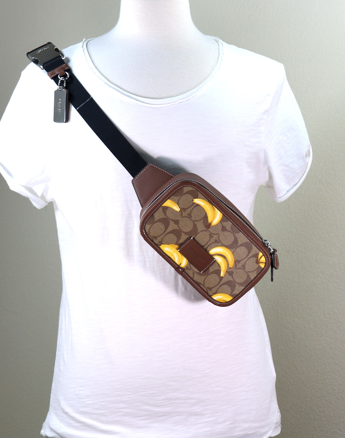 ☆COACH☆WYATT BELT BAG ベルトバッグ with バナナプリント