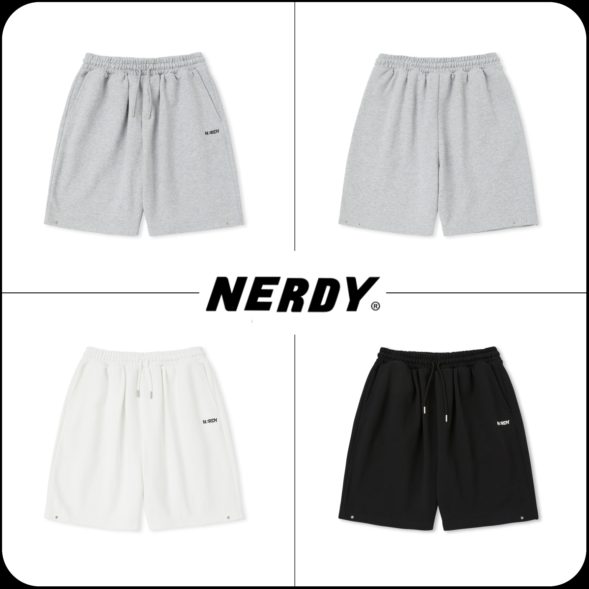 [ NERDY ]★24SS★韓国人気★Bermuda Sweat Pants