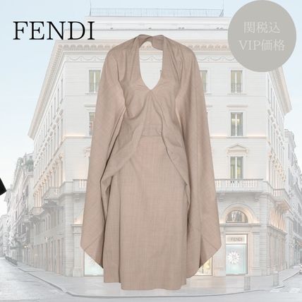 ケープ FENDI(フェンディ) ワンピース(レディース) - 海外通販の