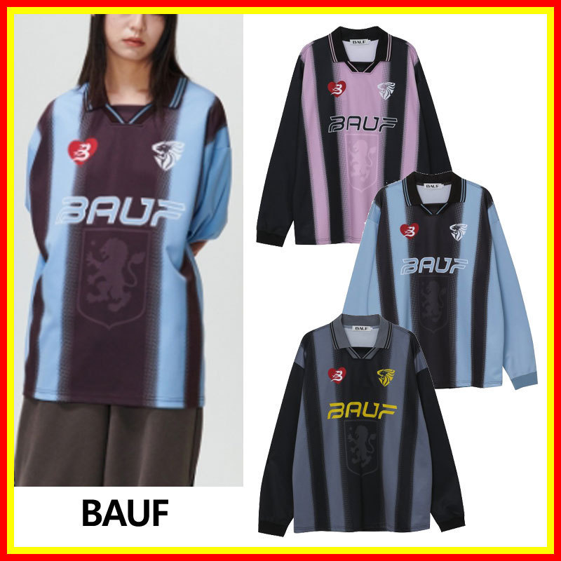 [BAUF] Soccer emblem football jersey /追跡付