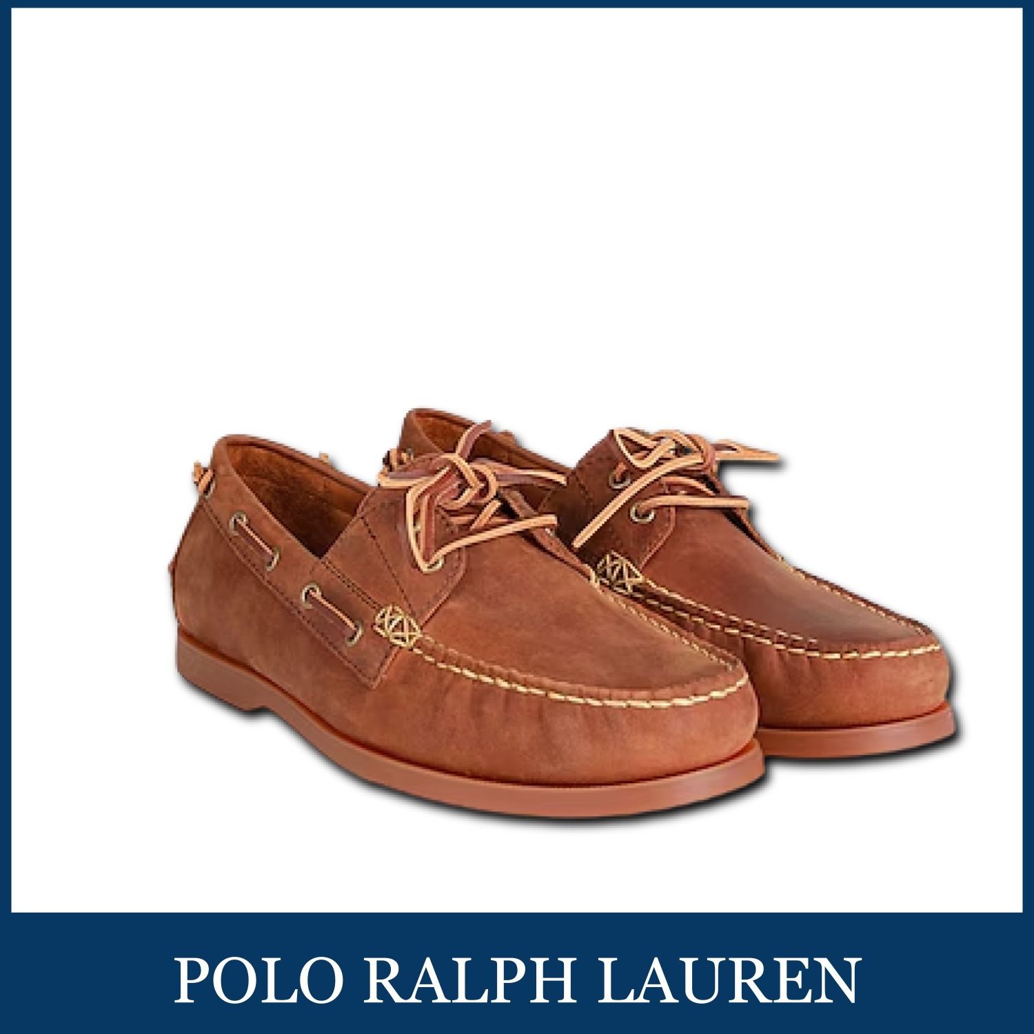 【POLO RALPH LAUREN】ブラウン モカシン