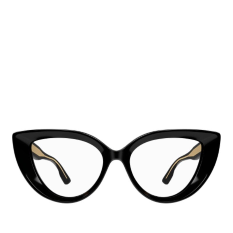 メガネ GUCCI Gucci - GG1530O - 001 BLACK BLACK TRANSPARE