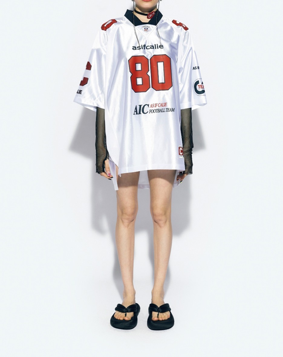as if CALIE] FOOTBALL JERSEY ☆New jeans ミンジ着用 (as if