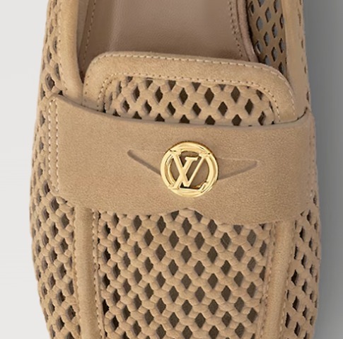 Louis Vuitton ローファー《ソーホー》Beige ゴートレザー 直営