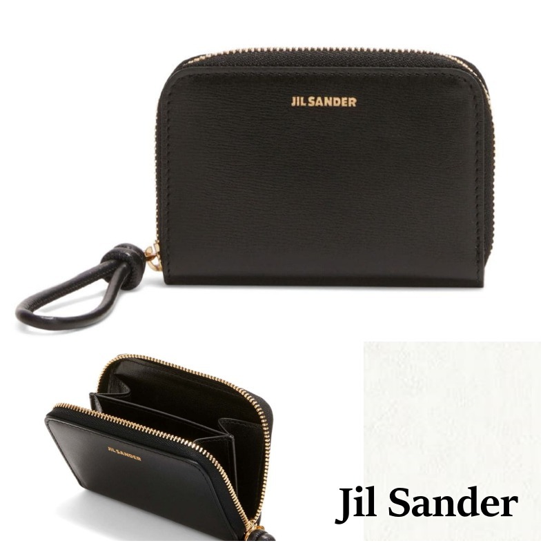 Jil Sander ロゴ ジップ付きコインケース