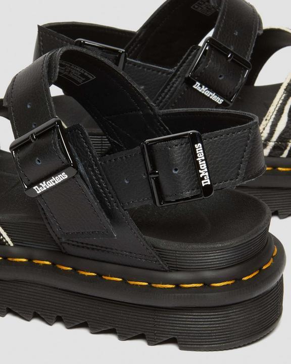 【Dr.Martens】VOSS II HAIR-ON ゼブラプリント サンダル 428.jpg