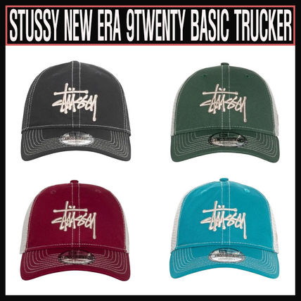 人気 ☆STUSSY☆ NEW ERA 9TWENTY BASIC TRUCKER (STUSSY