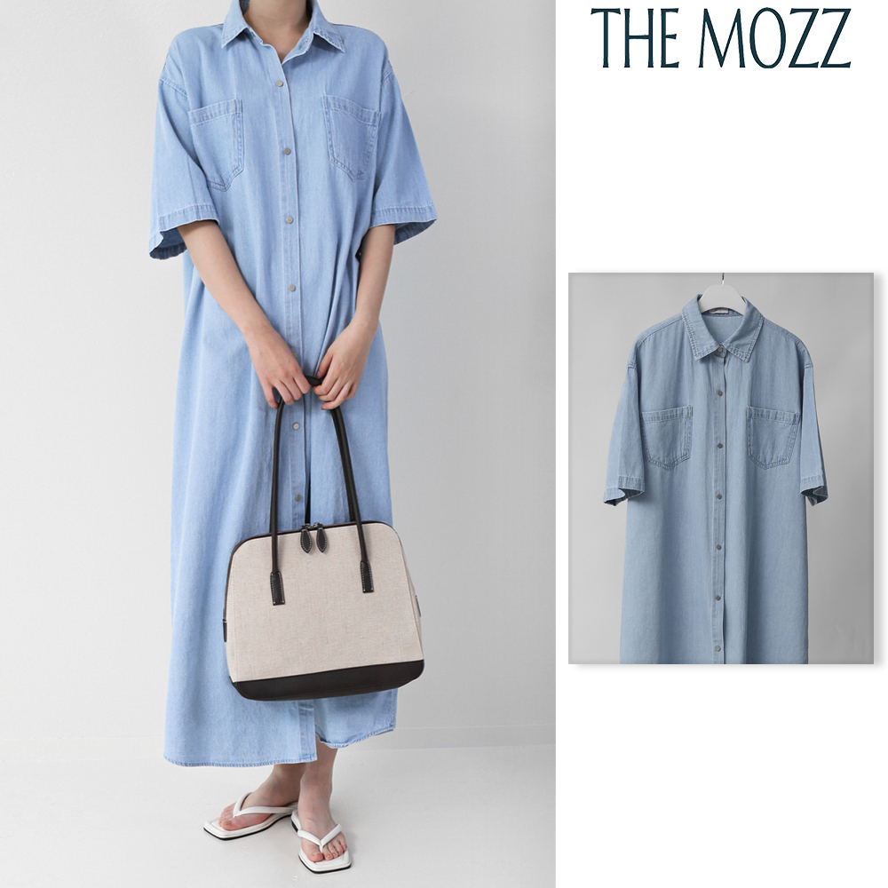 【THE MOZZ】Mori Denim One Piece