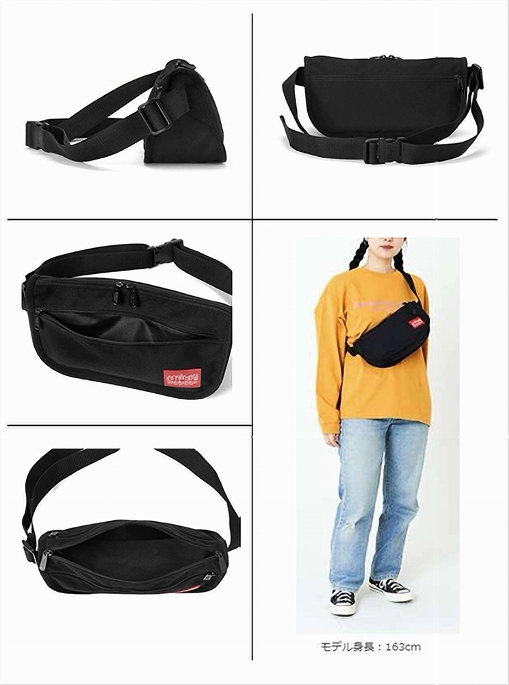 Manhattan Portage ショルダーバッグ 1115 Leadout -XS BLACK