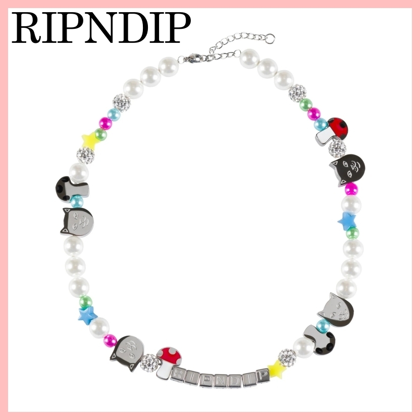 RIPNDIP PLAYDATE ネックレス Silver 送料込み