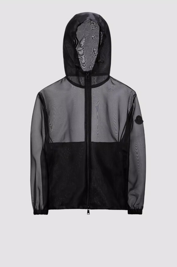 MONCLER 2024春夏 シルクオーガンジー素材ジャケット ARMONIDE