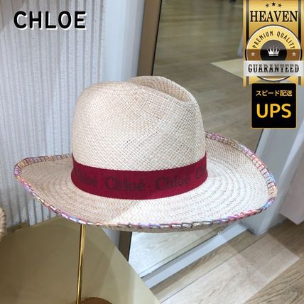 6万取引突破★UPS速達便!【CHLOE★クロエ】ハット Chloe(クロエ) ストローハット(レディース) - 海外通販のBUYMA