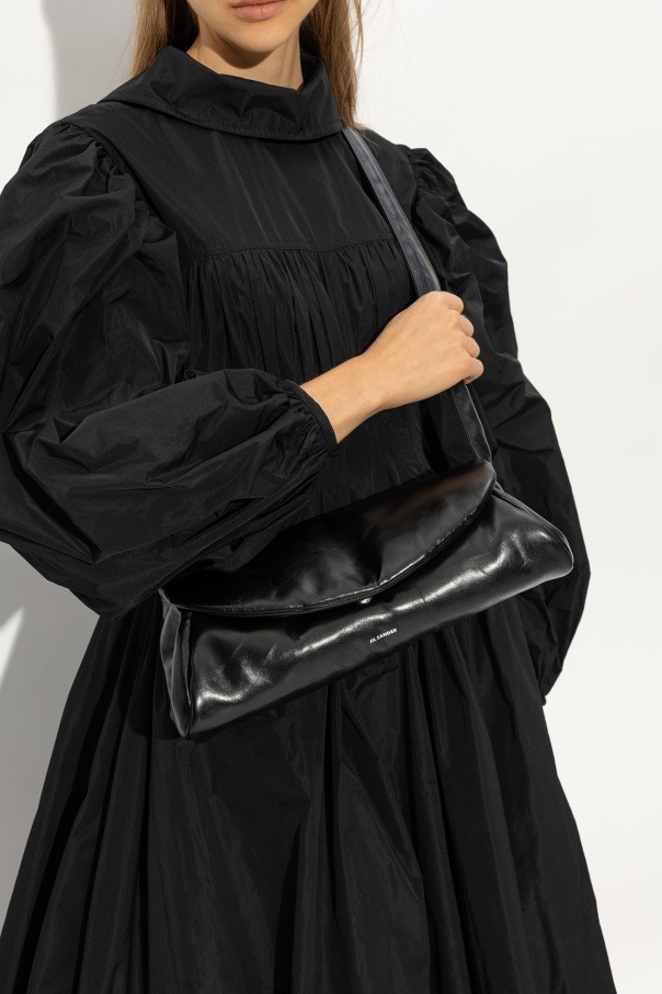JIL SANDER カンノーロ パッド入りクロスボディ バッグ 横長