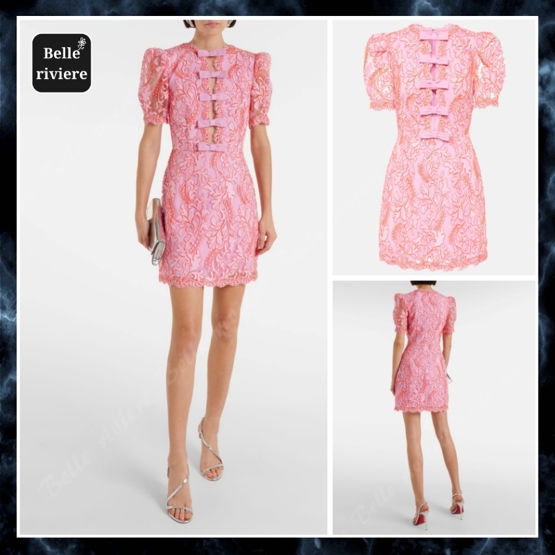 24PF new/REBECCA VALLANCE マリベラドレス Mini Dress Pink