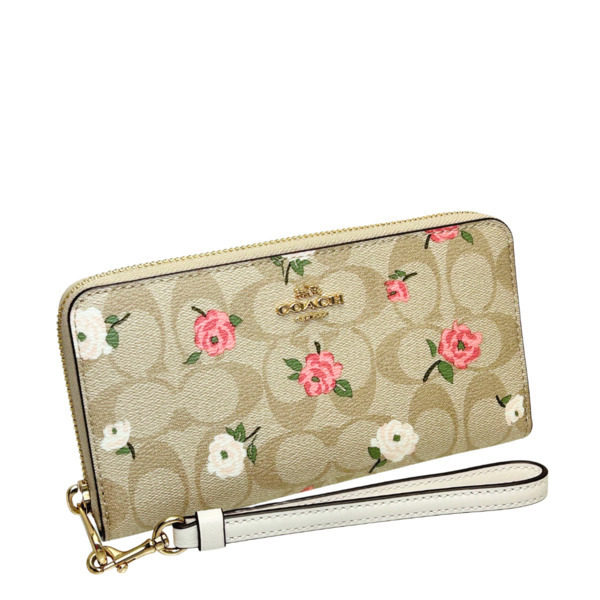 コーチ 財布 レディース COACH フローラル 長財布 CR966 IMOTV