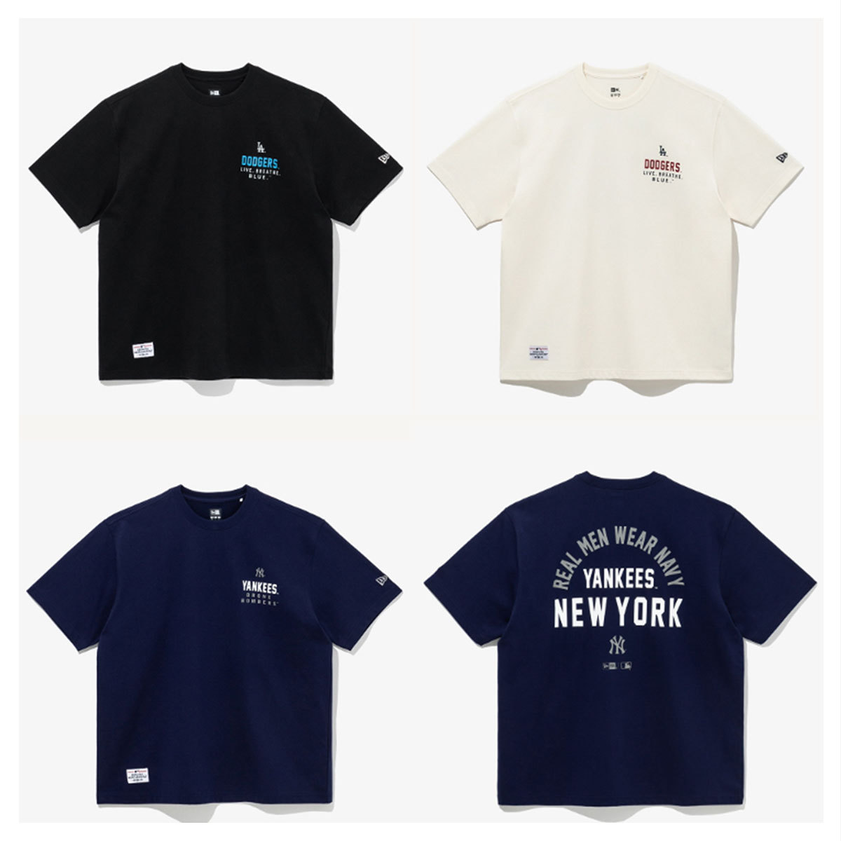 Tシャツ・カットソー NEW ERA MLB ARCH SLOGAN T-SHIRTS 4FT637