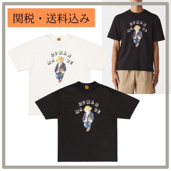 関税送料込! 【HUMAN MADE】ヒューマンメイド アニマル Tシャツ
