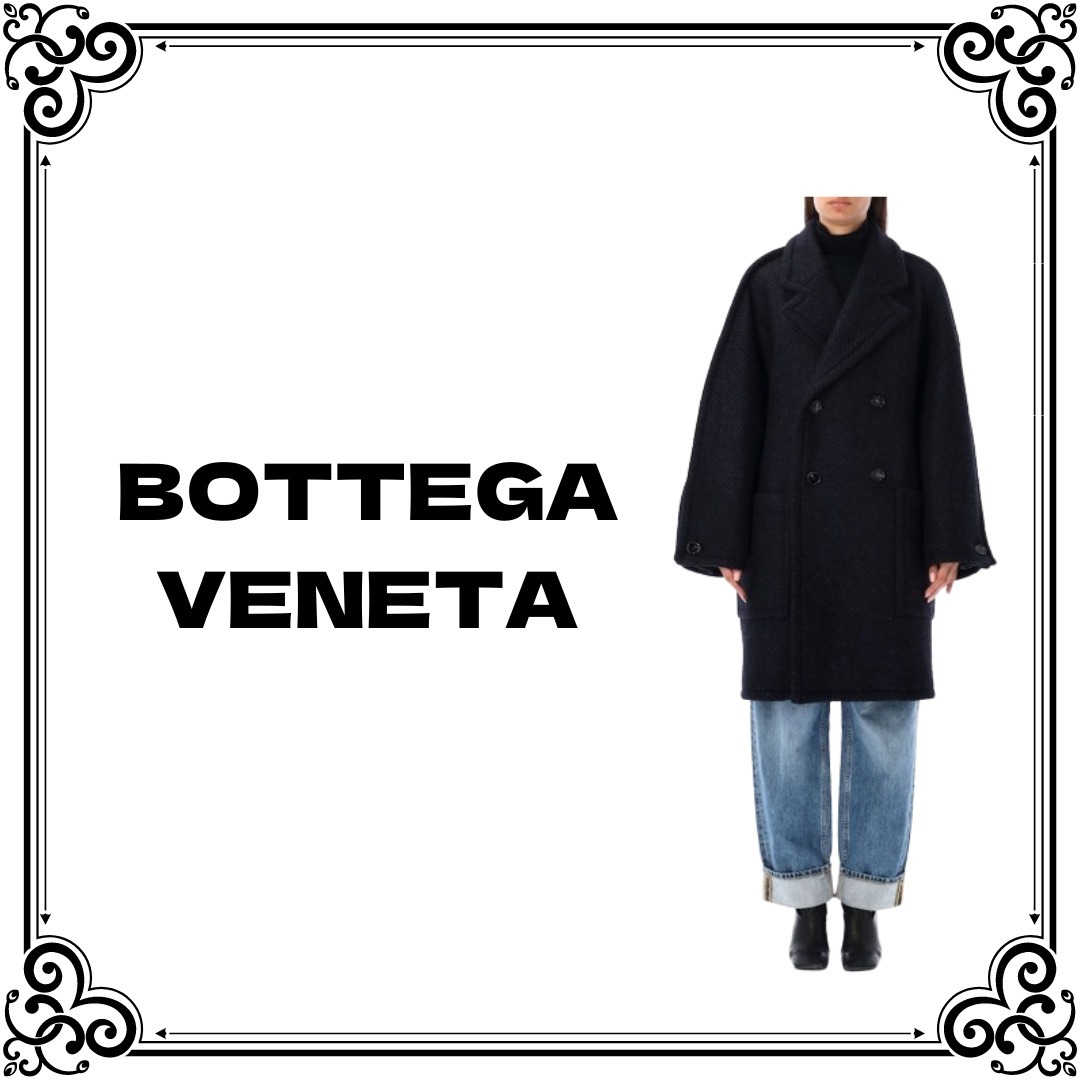 BOTTEGA VENETA ブラック ウール アウター