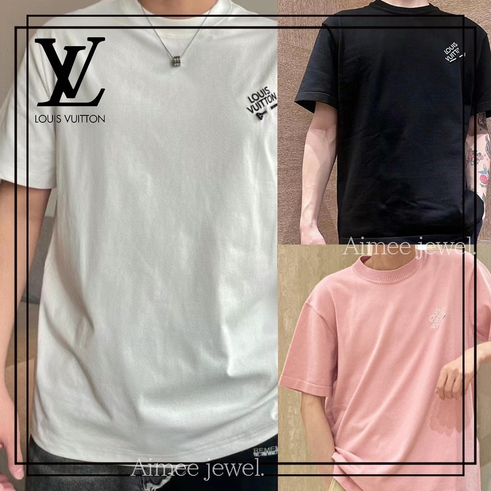 ＊人気【Louis Vuitton】シグネチャーショートスリーブ Tシャツ